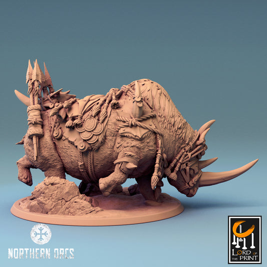 Northern Orcs, Rhinos by Lord of the Print | Please Read Description