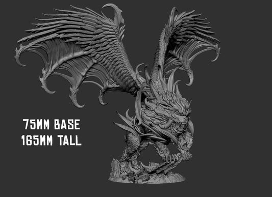 Winged Komainu by Mini Monster Mayhem | Please Read Description