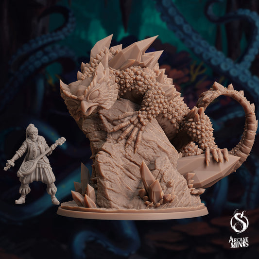 Gemseeking Amphilyte by Arcane Minis | Please Read Description