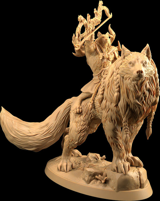 Lunar Huntmaster, Mounted by Dragon Trappers Lodge | Please Read Description