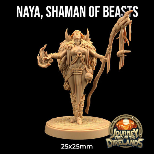 Naya, Shaman of Beasts by Dragon Trappers Lodge | Please Read Description