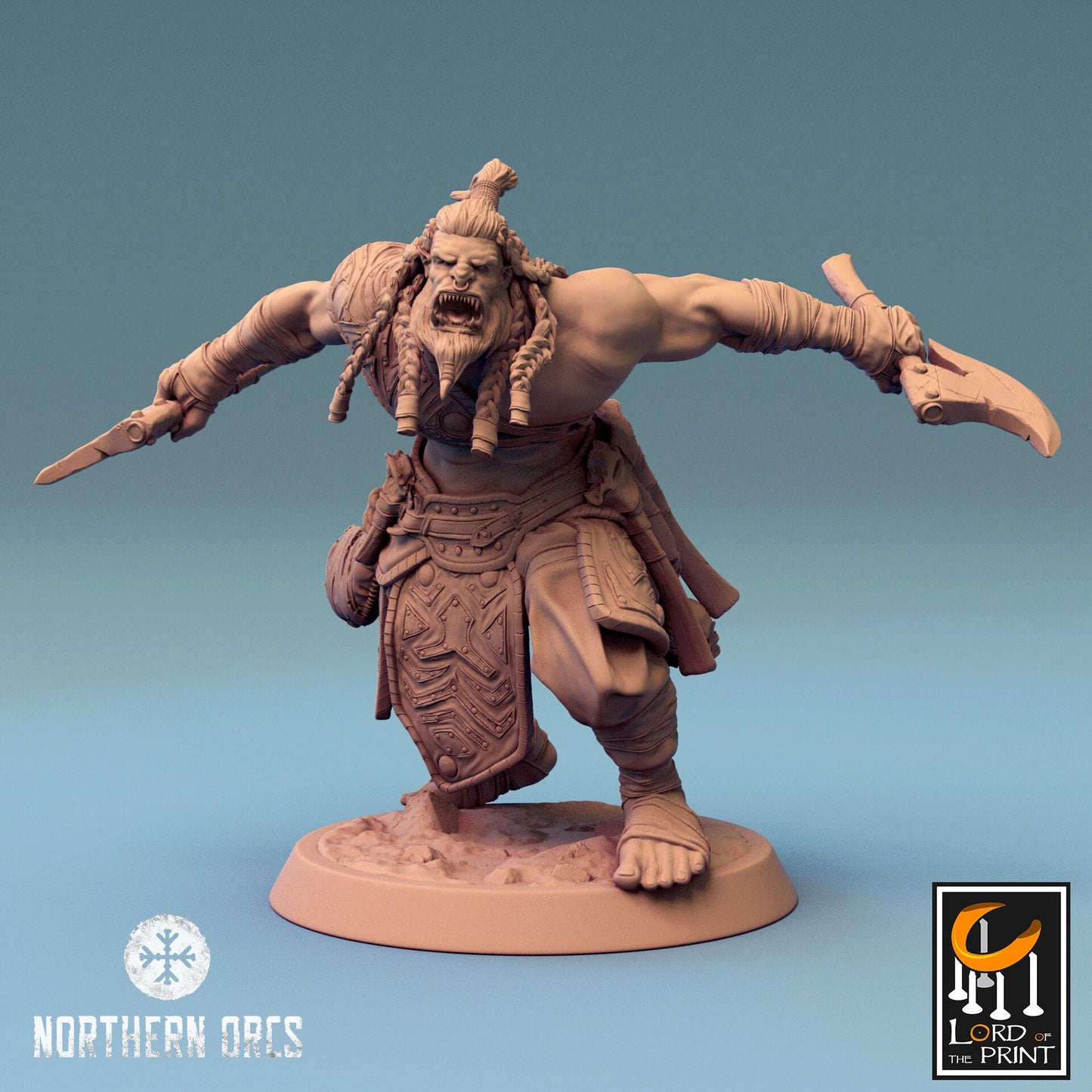 Northern Orc Axe-men by Lord of the Print | Please Read Description
