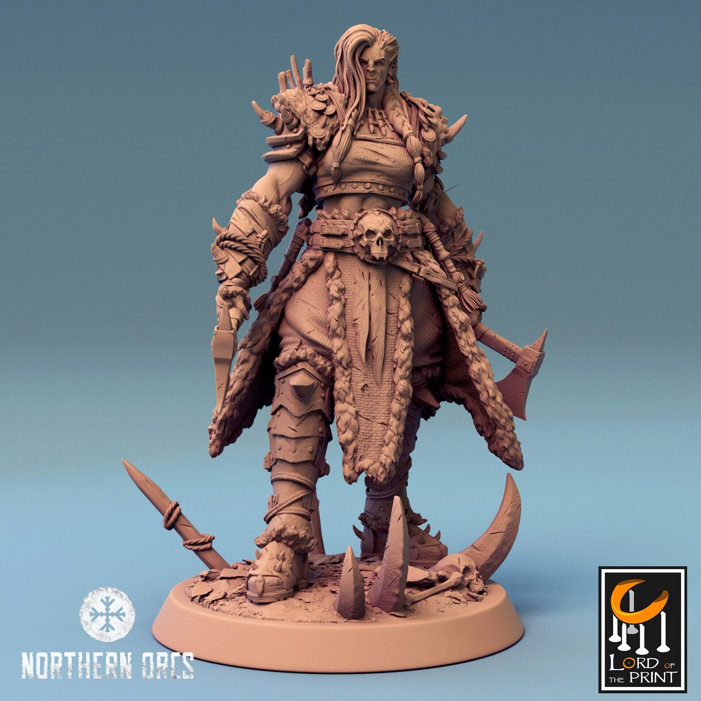 Orc King and Queen by Lord of the Print | Please Read Description