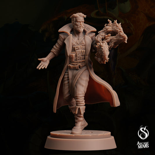 Fire Elemdar Sorcerer by Arcane Minis | Please Read Description