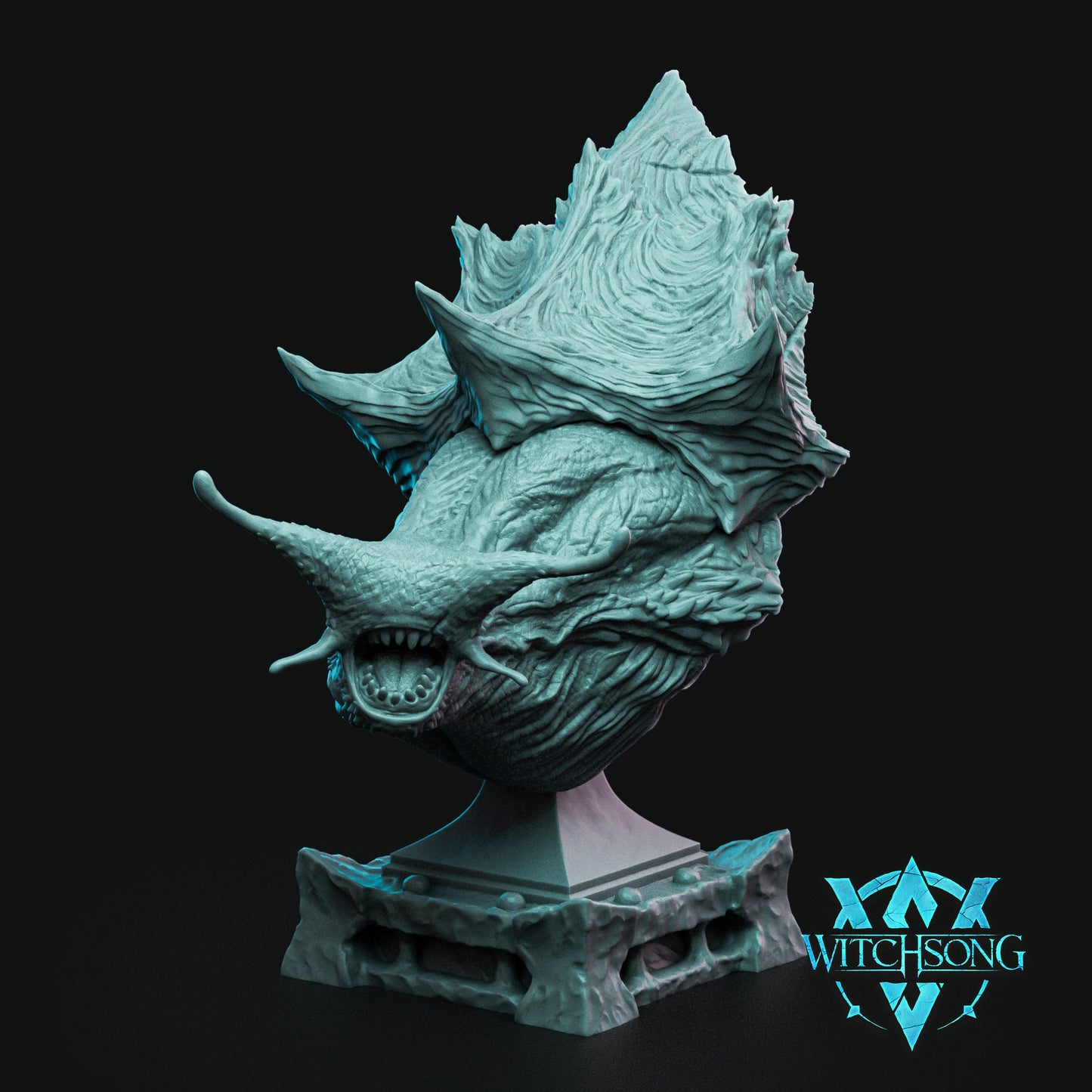 Slug, the Snail God by Witchsong Miniatures | Please Read Description | Print on Demand