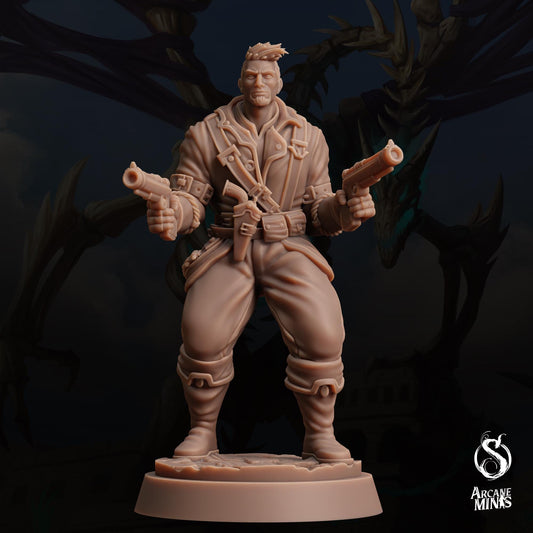 Titaran Gunslinger by Arcane Minis | Please Read Description | Print on Demand