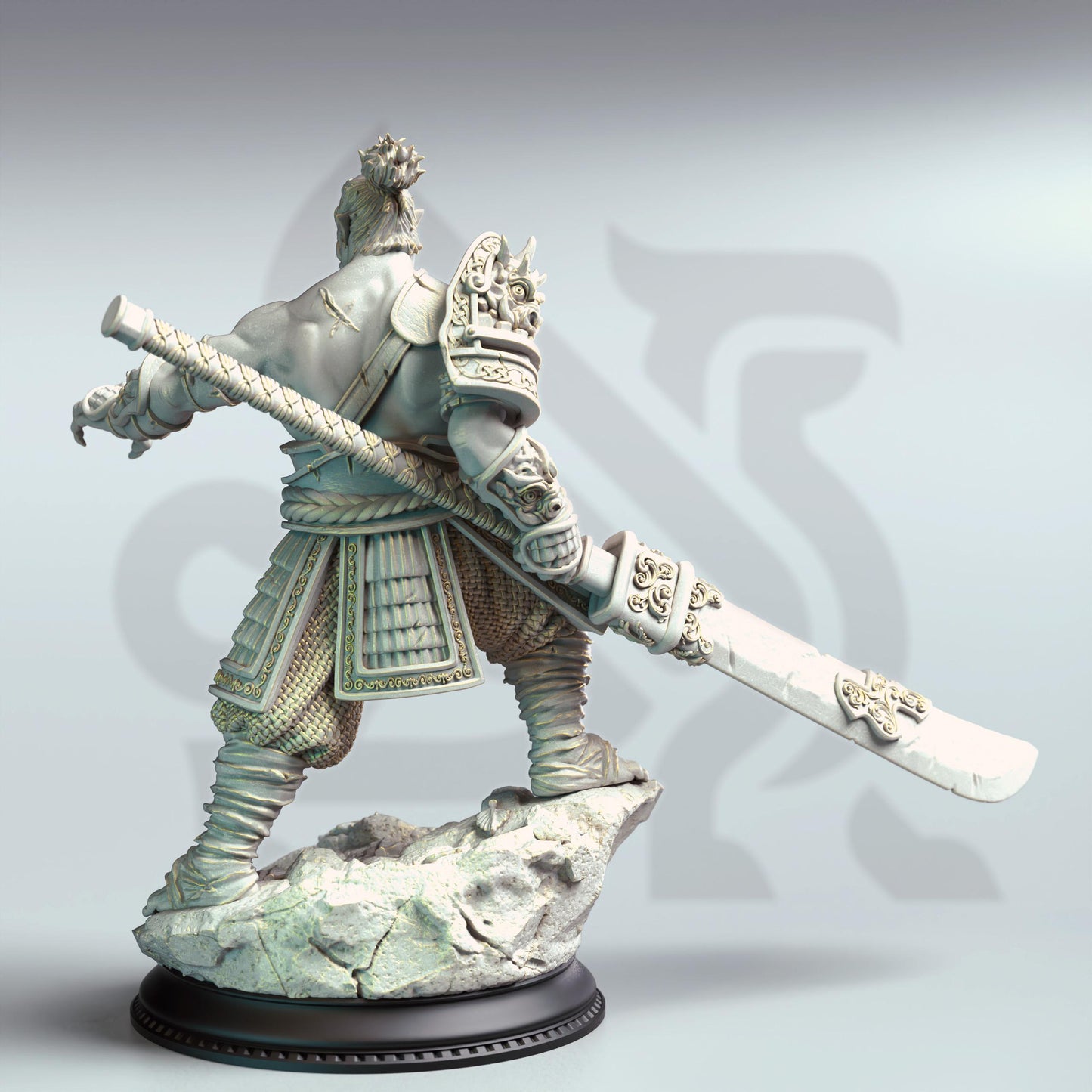 Bao Long, Eastern Orc Battlemaster by DM Stash | Please Read description | Print on Demand