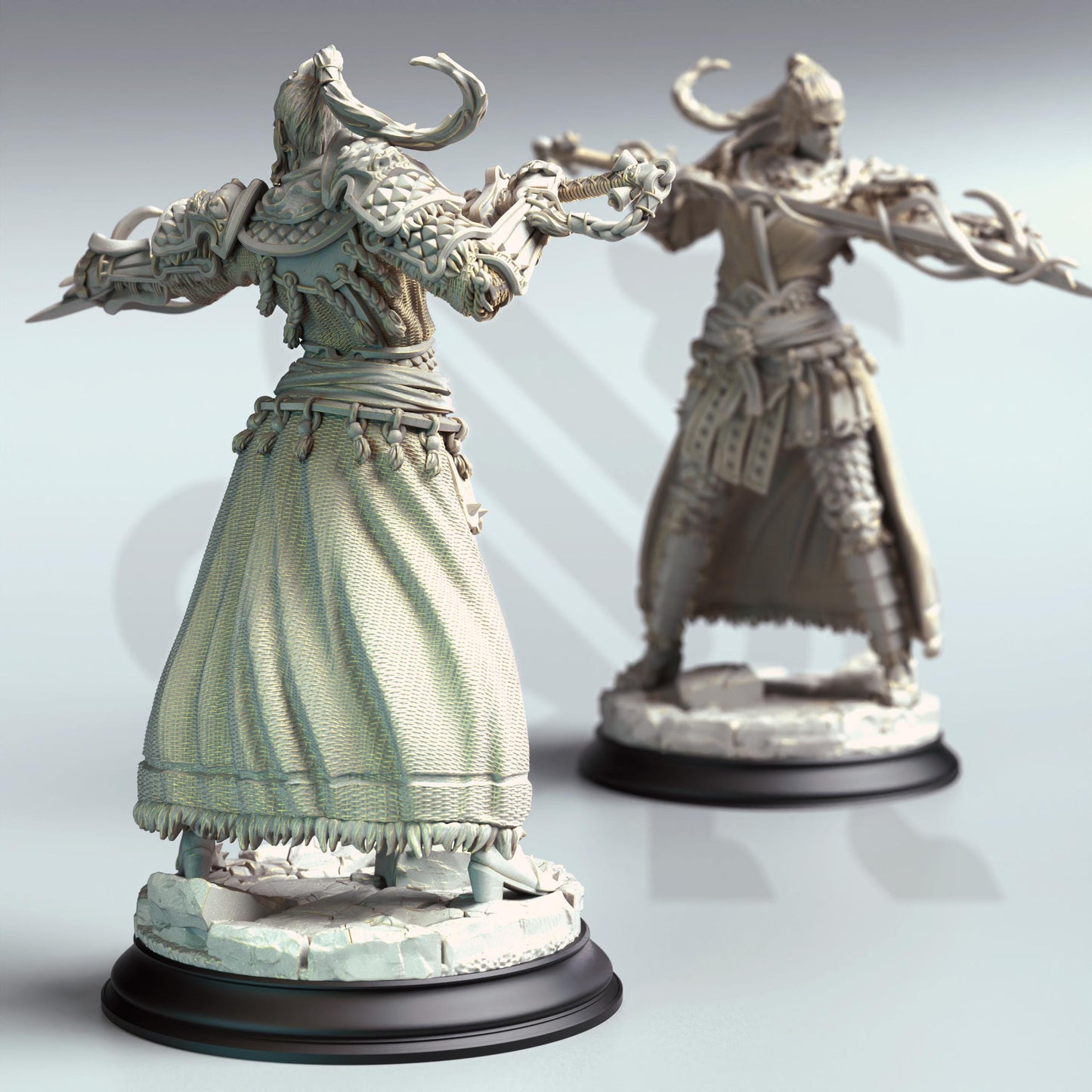 Saori, Serpentfolk Spellsword by DM Stash | Please Read description | Print on Demand