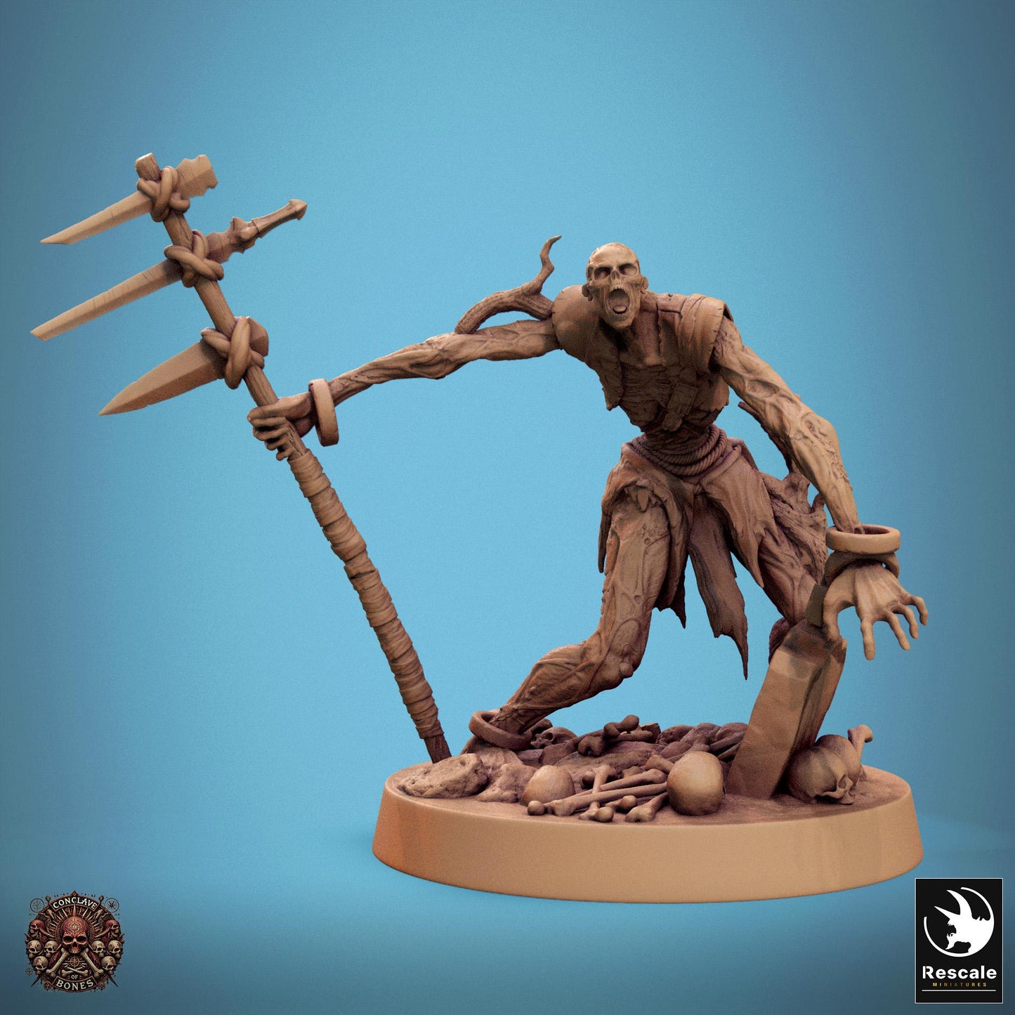 Zombies, Part 3 by Rescale Miniatures | Please Read Description | Print on Demand