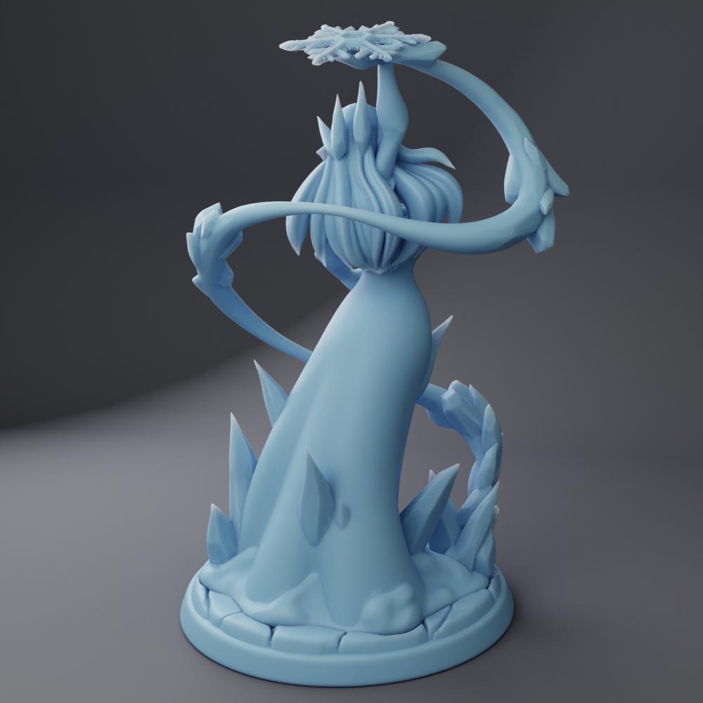 Khele, Ice Golem Maker by Twin Goddess Minis | Please Read Description | Print on Demand