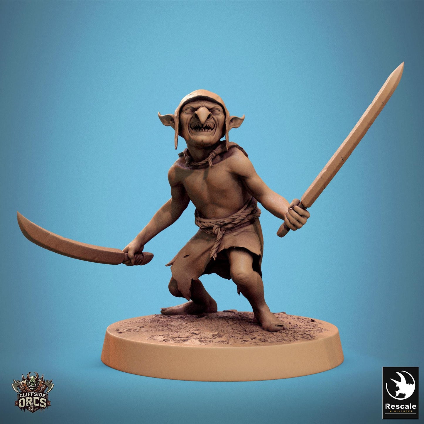 Goblins, part 1 by Rescale Miniatures | Please Read Description | Print on Demand