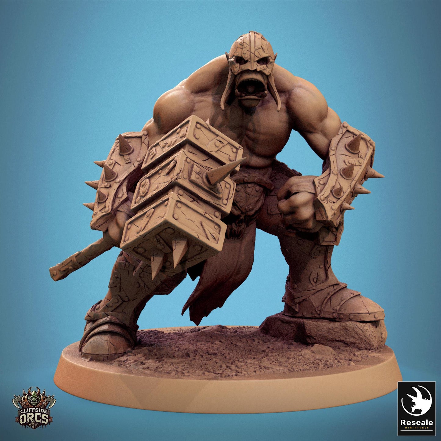 Brutal Orcs, part 1 by Rescale Miniatures | Please Read Description | Print on Demand