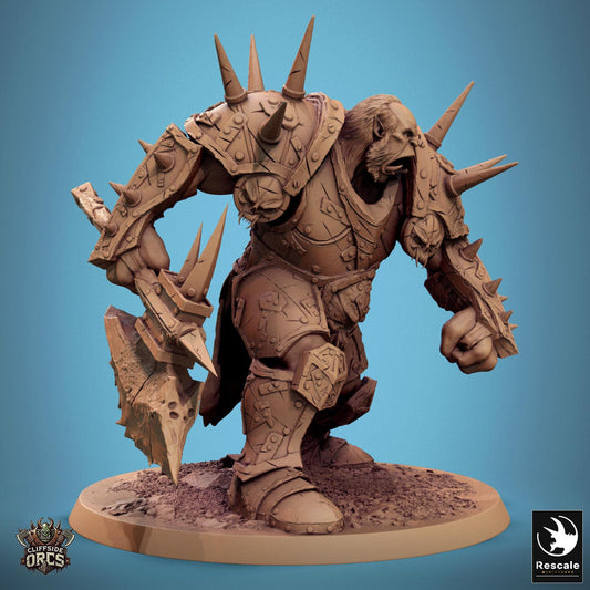 Orc Boss by Rescale Miniatures | Please Read Description | Print on Demand