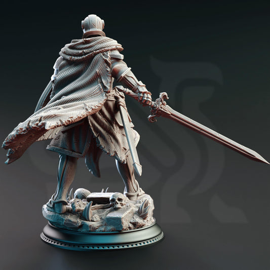 Leopold, the Undying, Cursed Paladin by DM Stash | Please Read description | Print on Demand