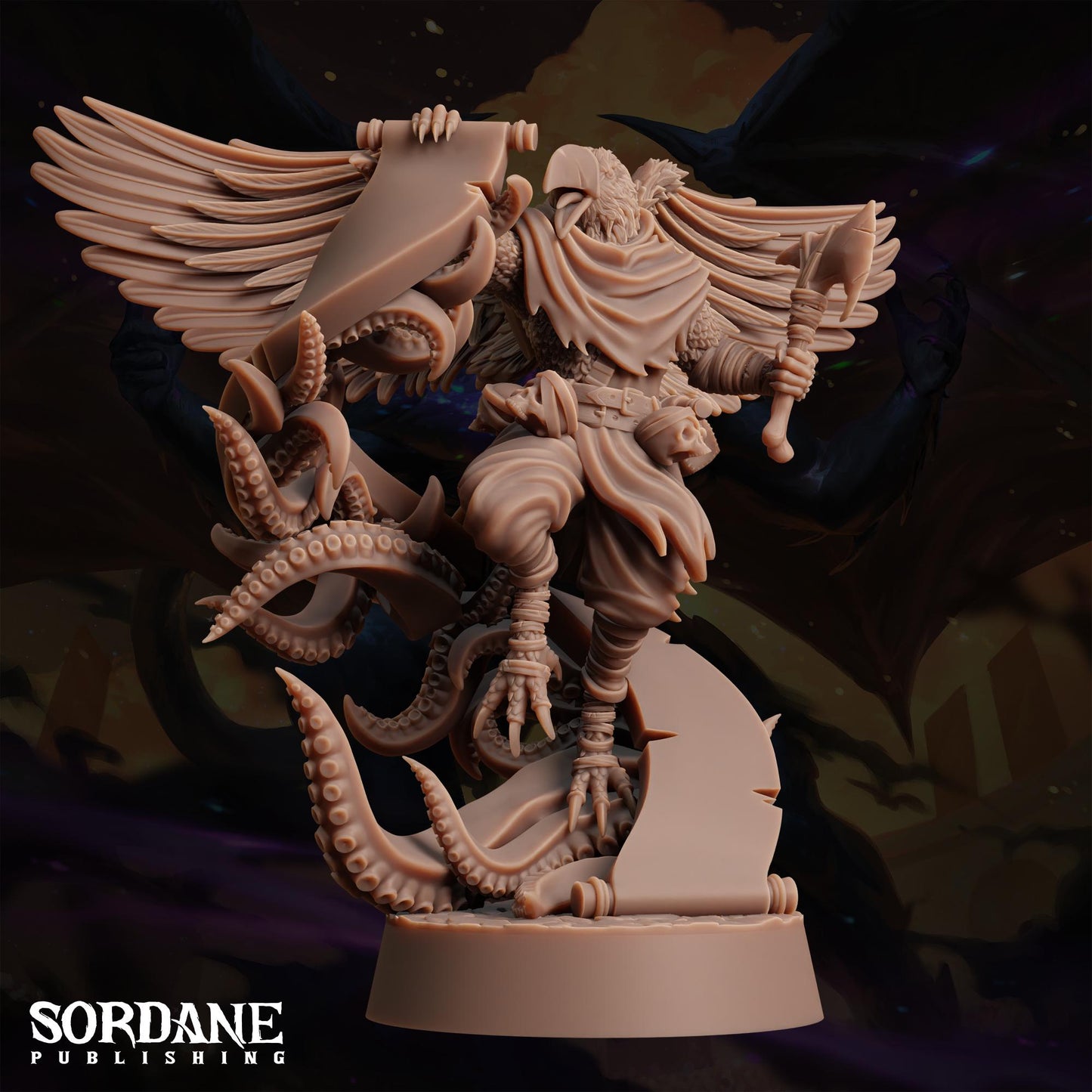 Avensari Corpse Crafter Warlock by Sordane Publishing | Please Read Description | Print on Demand