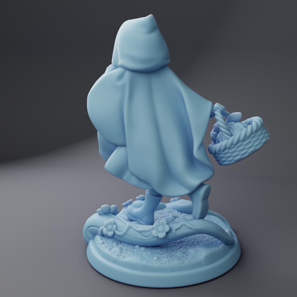 Red Hood by Twin Goddess Minis | Unpainted | Print on Demand | Use Code FREESHIP50