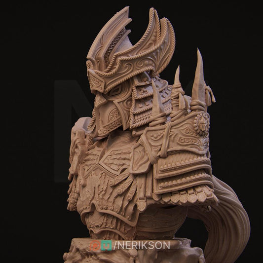 War Bust by Nerikson | Unpainted | Print on Demand | Use Code FREESHIP50