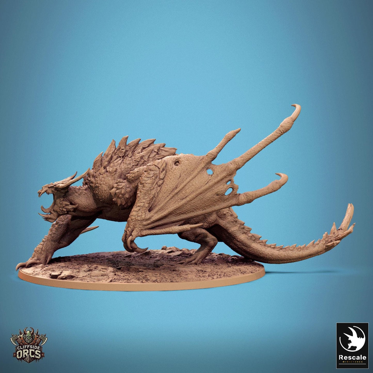 Brutal Wyvern by Rescale Miniatures | Please Read Description | Print on Demand
