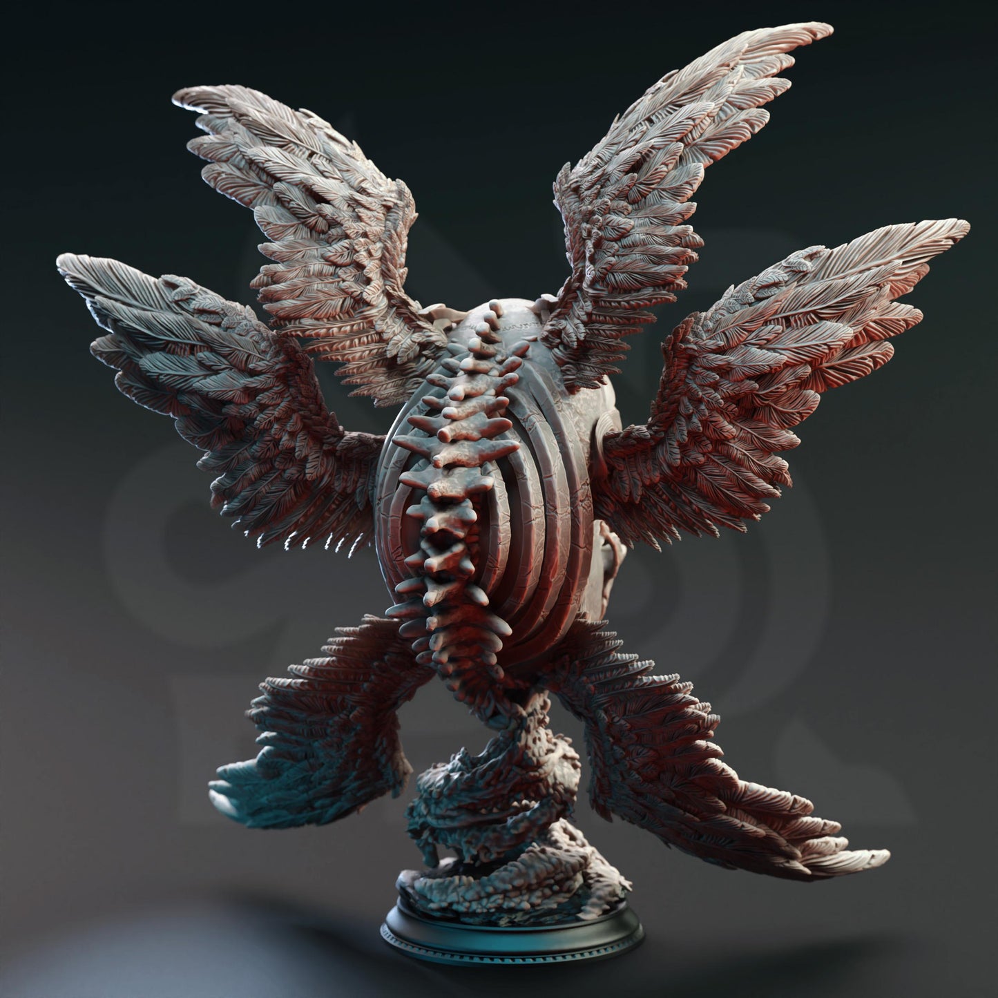 Morius, the Angel of Death by DM Stash | Please Read description | Print on Demand