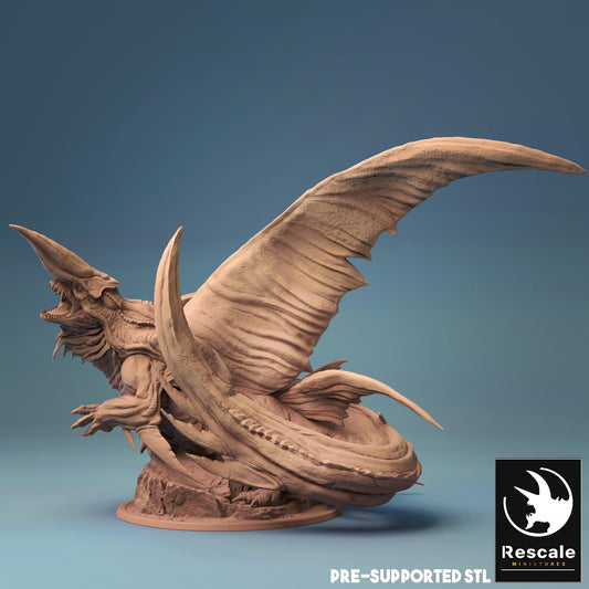 The Pale Dragon by Rescale Miniatures | Please Read Description
