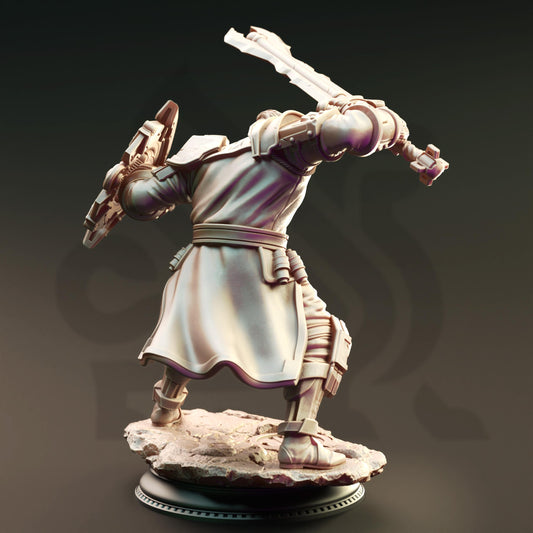 Brandyn Broadoak, Baldurian Enforcer by DM Stash | Unpainted | Print on Demand | Use Code FREESHIP50