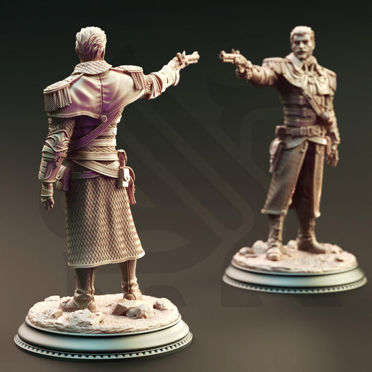 High Inquisitor Lorthren, Veteran Mage Hunter by DM Stash | Unpainted | Print on Demand | Use Code FREESHIP50