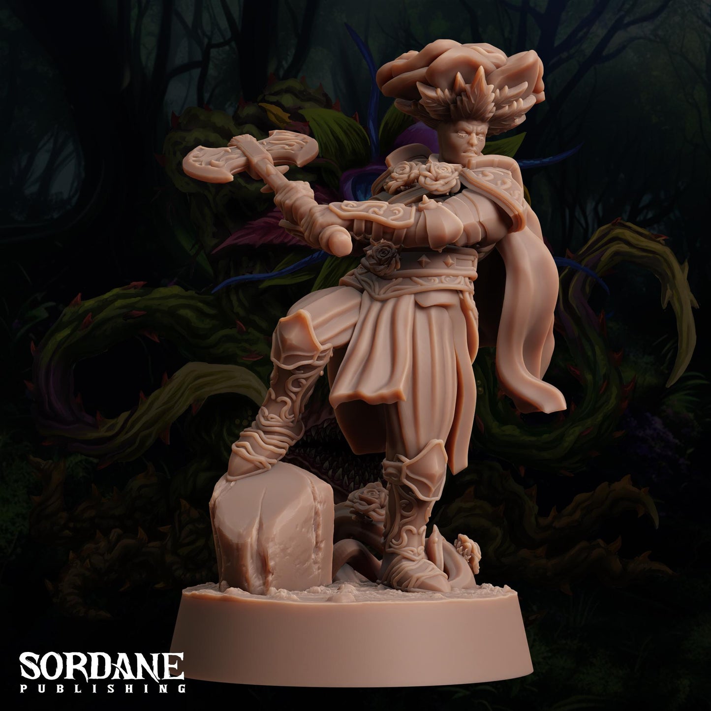 Florasarii Fighter by Sordane Publishing | Unpainted | Print on Demand | Use Code FREESHIP50
