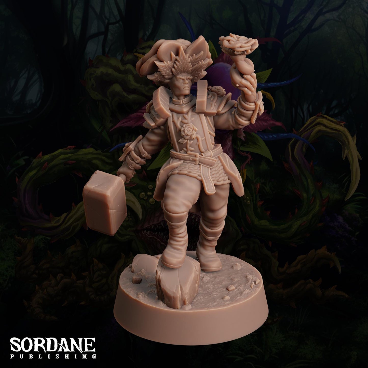 Florasarii Paladin by Sordane Publishing | Unpainted | Print on Demand | Use Code FREESHIP50