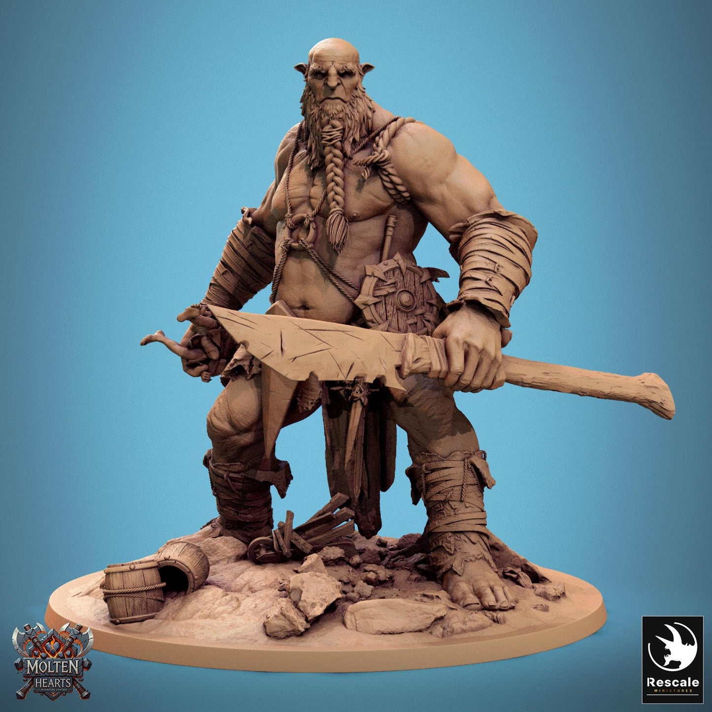 Stonebreaker Giant by Rescale Miniatures | Unpainted | Print on Demand | Use Code FREESHIP50