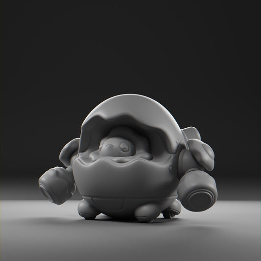 Yolkii by Grumpii | Unpainted | Print on Demand | Use Code FREESHIP50