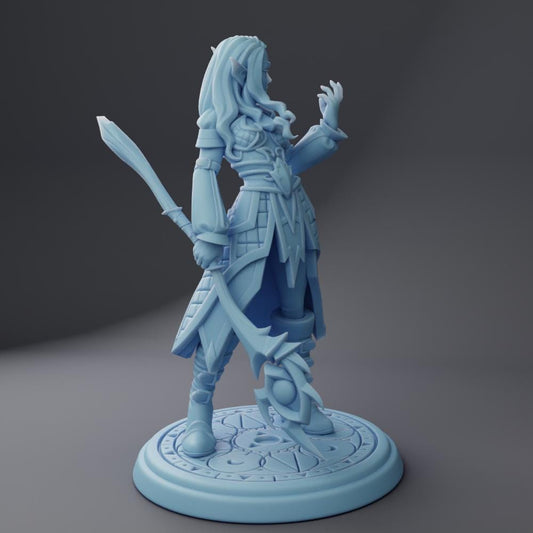 Vaati, the Elven Void-Warlock by Twin Goddess Minis | Unpainted | Print on Demand | Use Code FREESHIP50