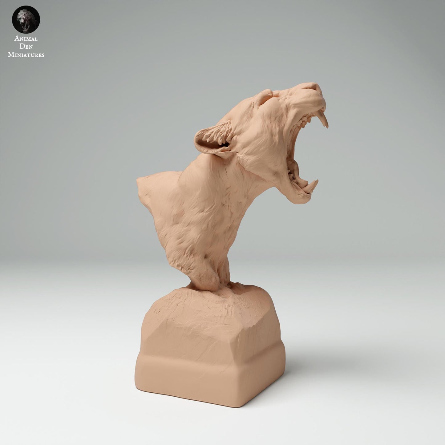 Clouded Leopard 1:24 scale by Animal Den | Unpainted | Print on Demand | Use Code FREESHIP50