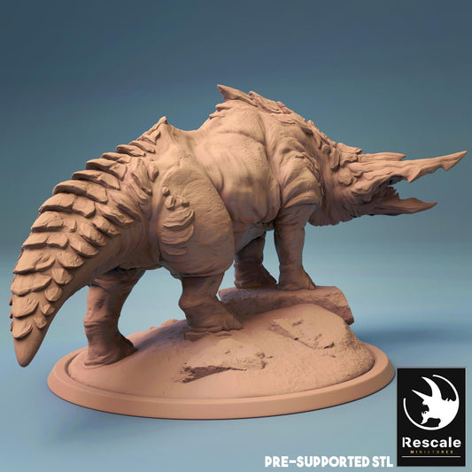 Helmeted Urun by Rescale Miniatures | Please Read Description