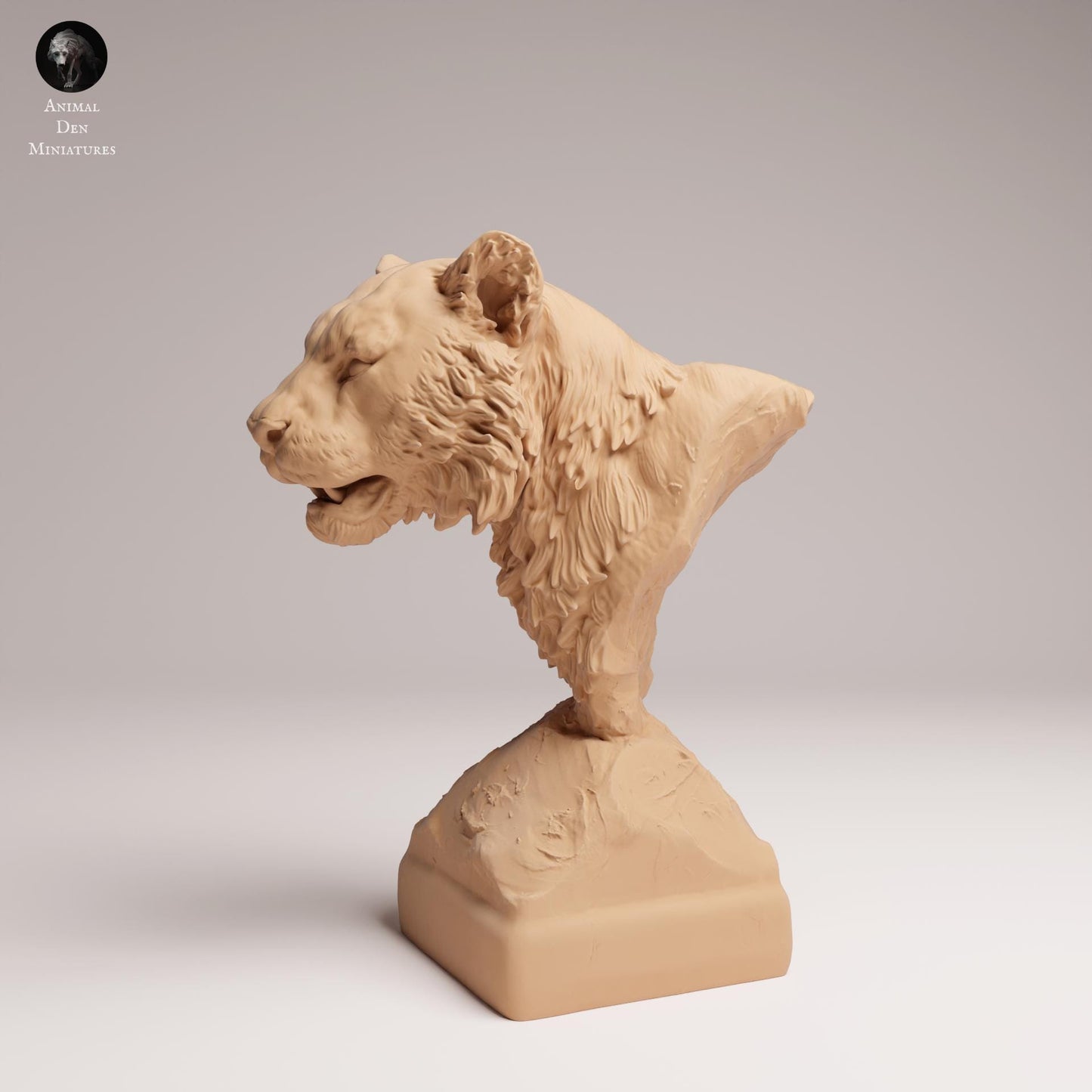 Sumatran Tiger 1:24 scale by Animal Den | Unpainted | Print on Demand | Use Code FREESHIP50