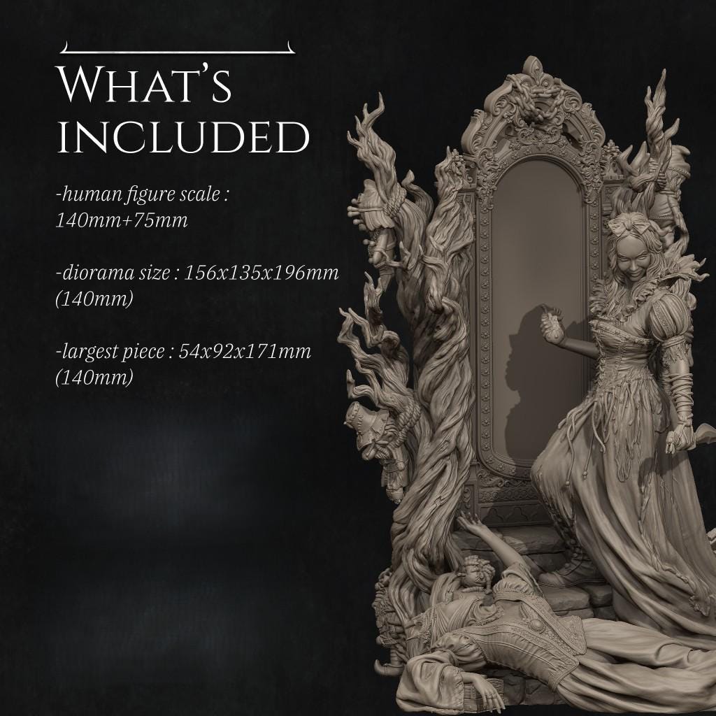 The Fairest of the All by Nerikson | Unpainted | Print on Demand | Use Code FREESHIP50