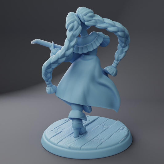 Mika, the Bard by Twin Goddess Miniatures | Unpainted | Print on Demand | Use Code FREESHIP50