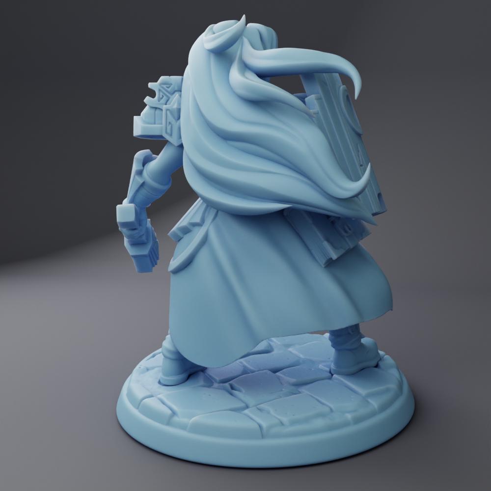 Vamoth, the Cleric by Twin Goddess Miniatures | Unpainted | Print on Demand | Use Code FREESHIP50