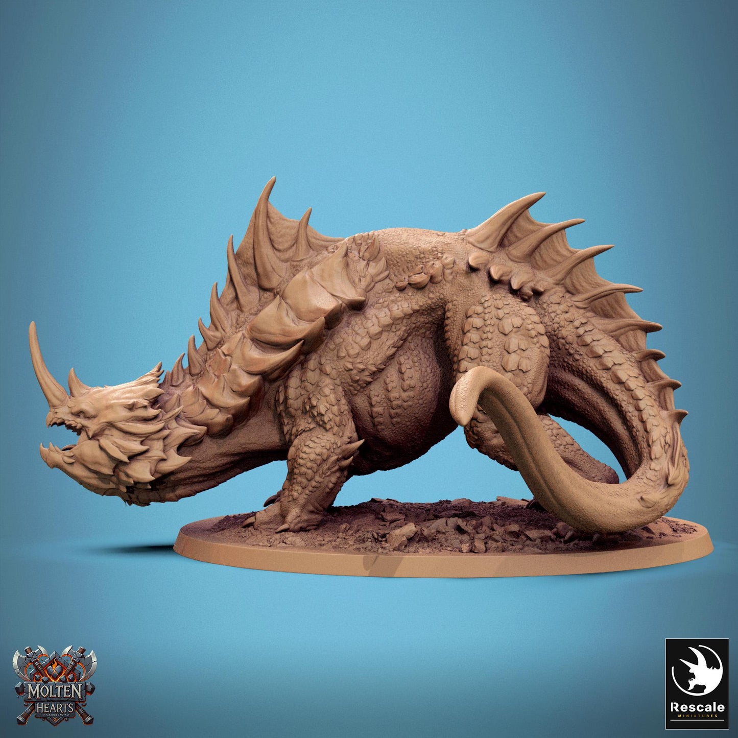 Drakanchor by Rescale Miniatures | Unpainted | Print on Demand | Use Code FREESHIP50