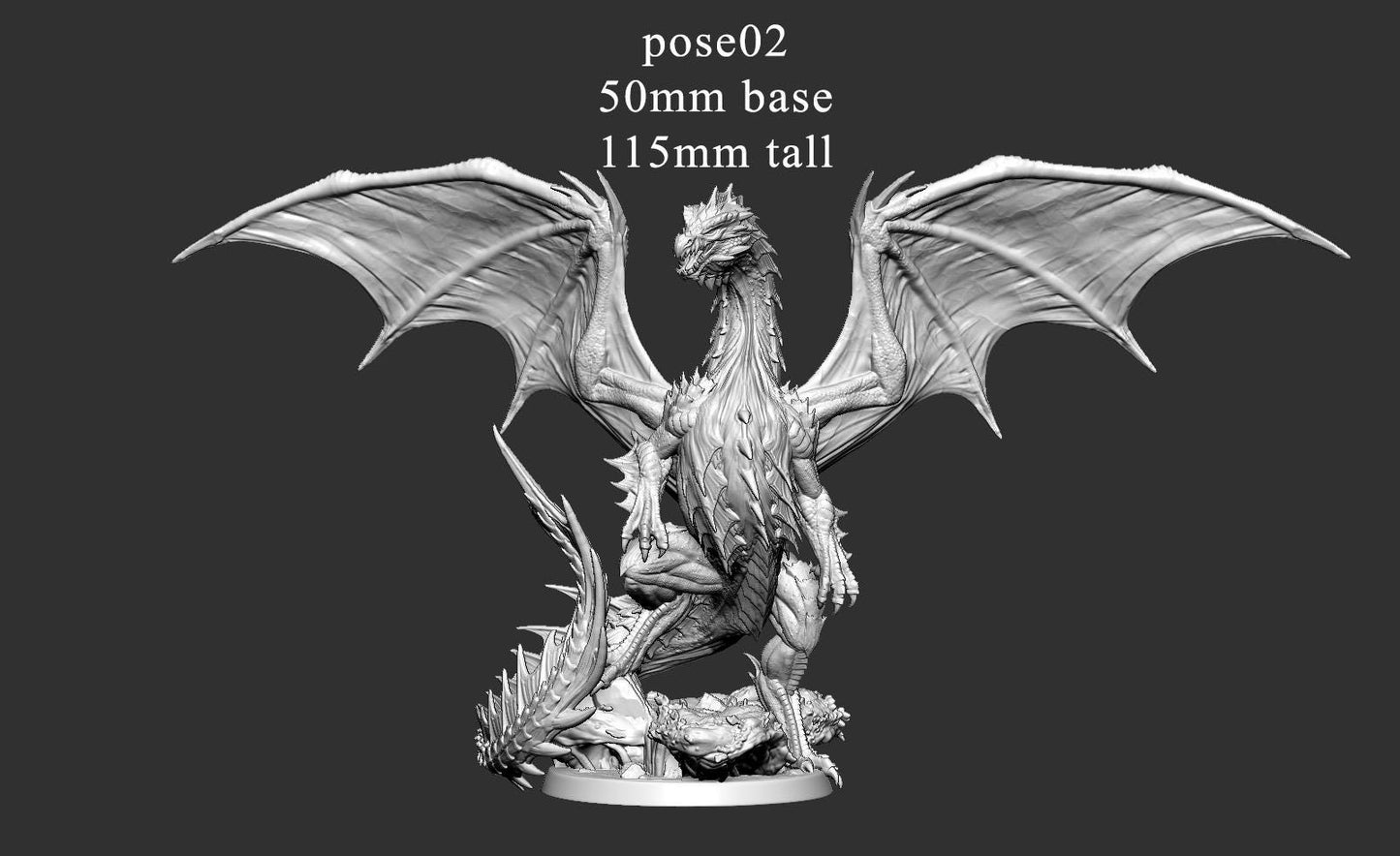 Young Green Dragon by Mini Monster Mayhem | Unpainted | Print on Demand | Use Code FREESHIP50