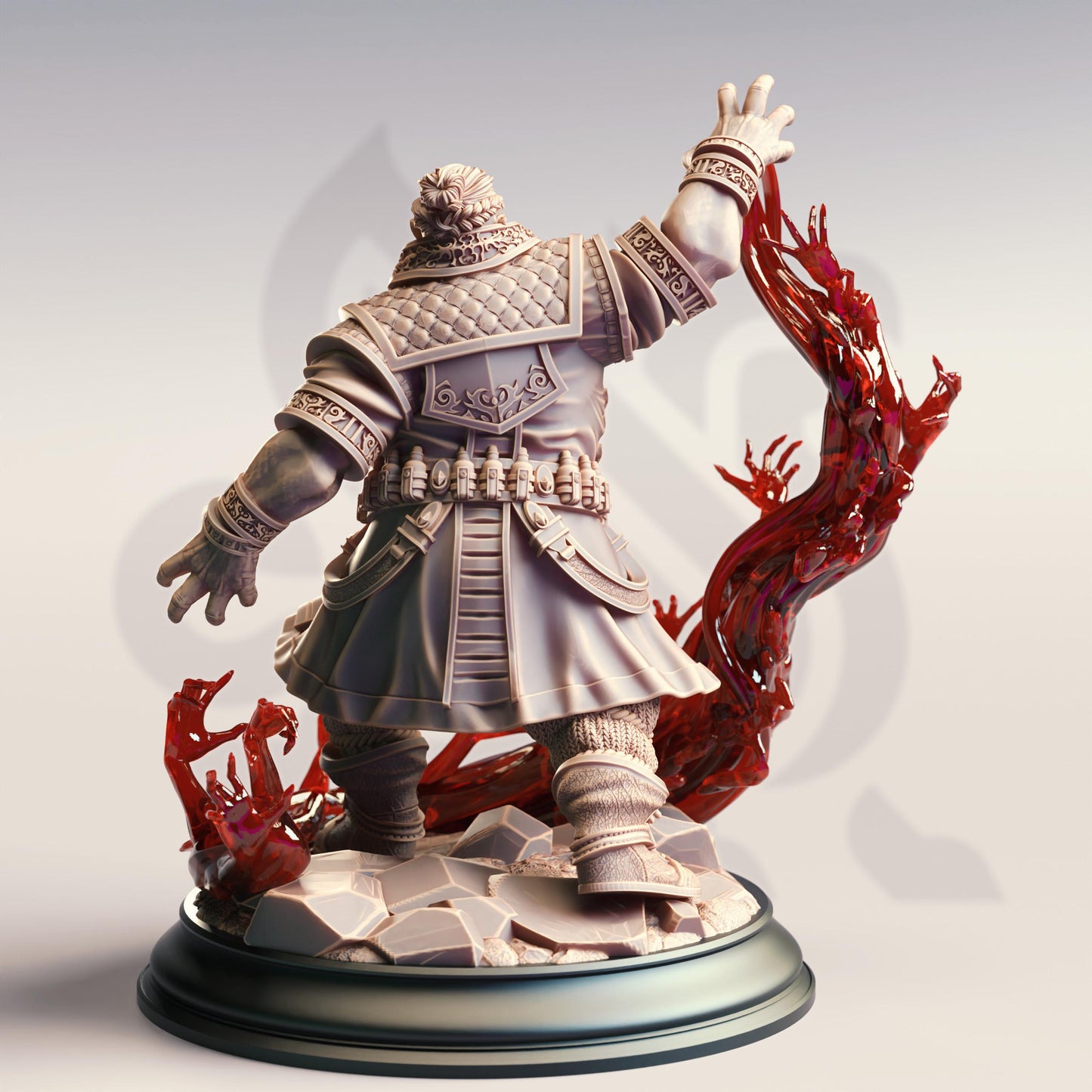 Korgrin Bloodstone, Bloodpact Warlock by DM Stash | Unpainted | Print on Demand | Use Code FREESHIP50