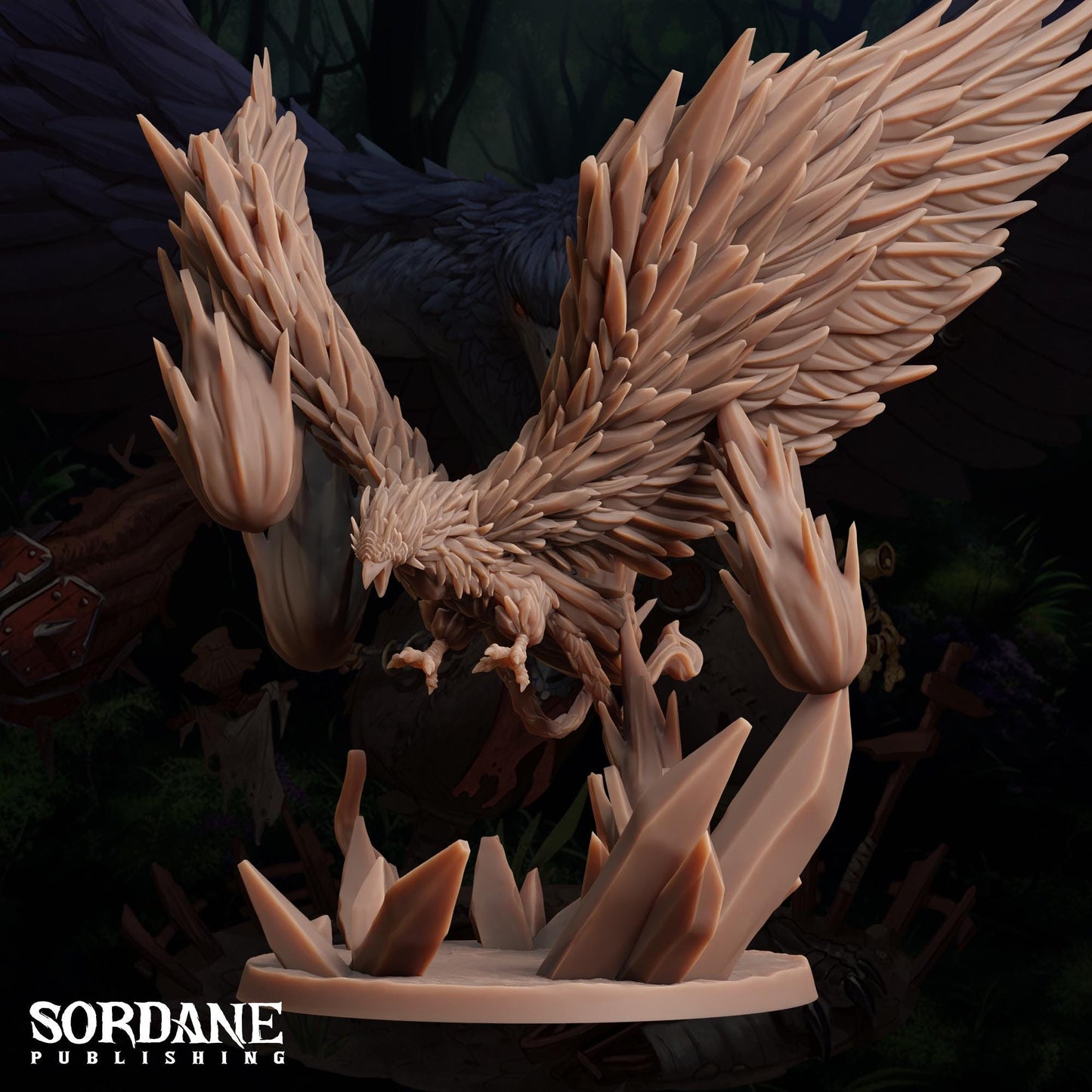 Flamehawk by Sordane Publishing | Unpainted | Print on Demand | Use Code FREESHIP50