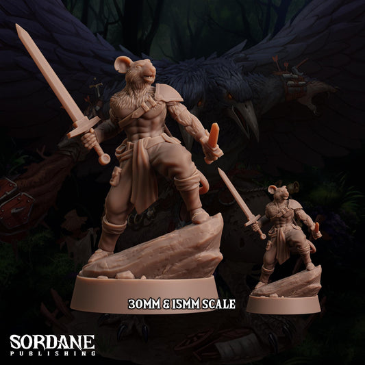 Musjwi Barbarian by Sordane Publishing | Unpainted | Print on Demand | Use Code FREESHIP50
