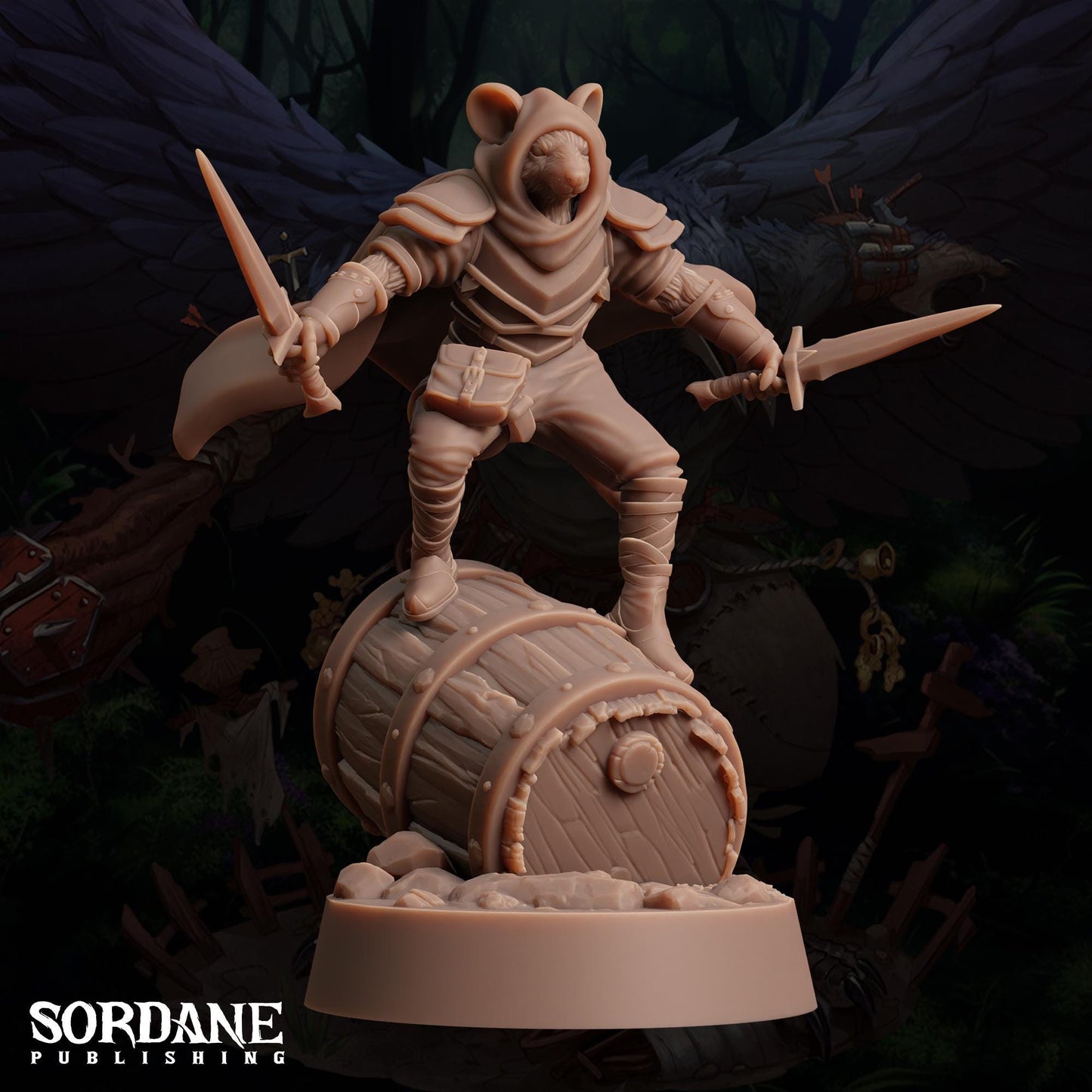 Musjwi Rogue by Sordane Publishing | Unpainted | Print on Demand | Use Code FREESHIP50