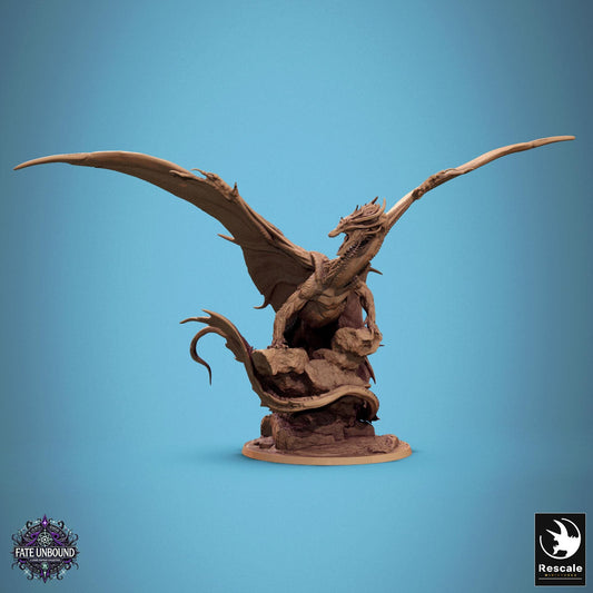 Copper Dragon by Rescale Miniatures | Unpainted | Print on Demand | Use Code FREESHIP50