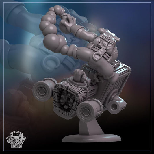 The Great Piggy Heist Diorama by Dice Heads | Unpainted | Print on Demand | Use Code FREESHIP50