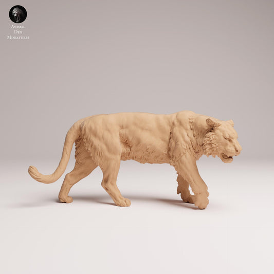 Sumatran Tiger 1:24 scale by Animal Den | Unpainted | Print on Demand | Use Code FREESHIP50