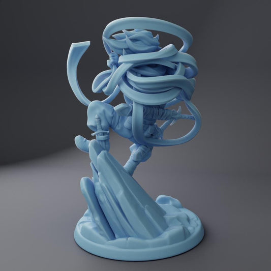 Aizota, the Human Rogue by Twin Goddess Miniatures | Unpainted | Print on Demand | Use Code FREESHIP50