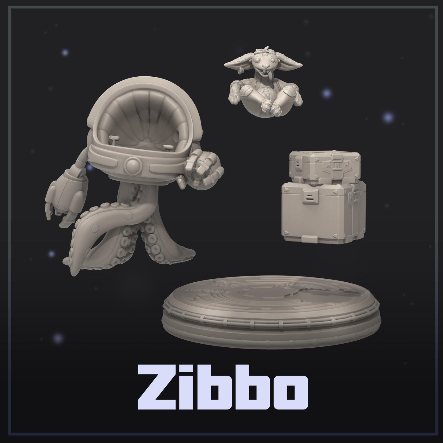 Mira & Zibbo by Dungeons and Maidens | Unpainted | Print on Demand | Use Code FREESHIP50