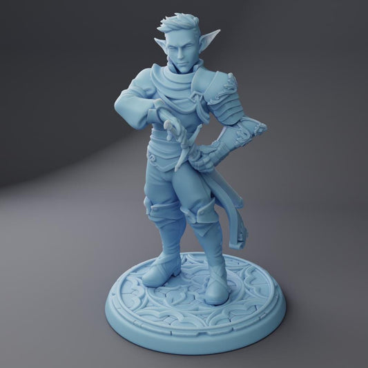 Marshall & Melrissa, Elvin Couple by Twin Goddess Miniatures | Unpainted | Print on Demand | Use Code FREESHIP50