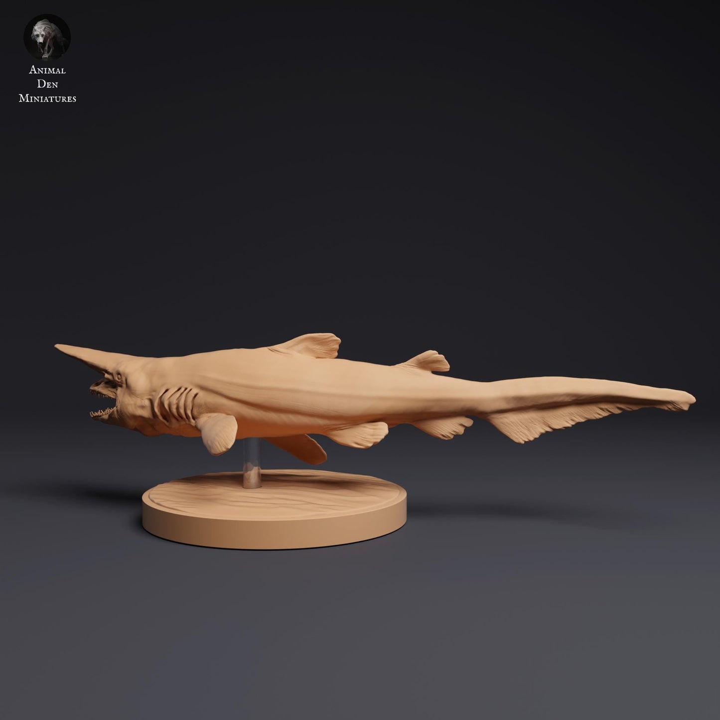 Goblin Shark 1:32 scale by Animal Den | Unpainted | Print on Demand | Use Code FREESHIP50